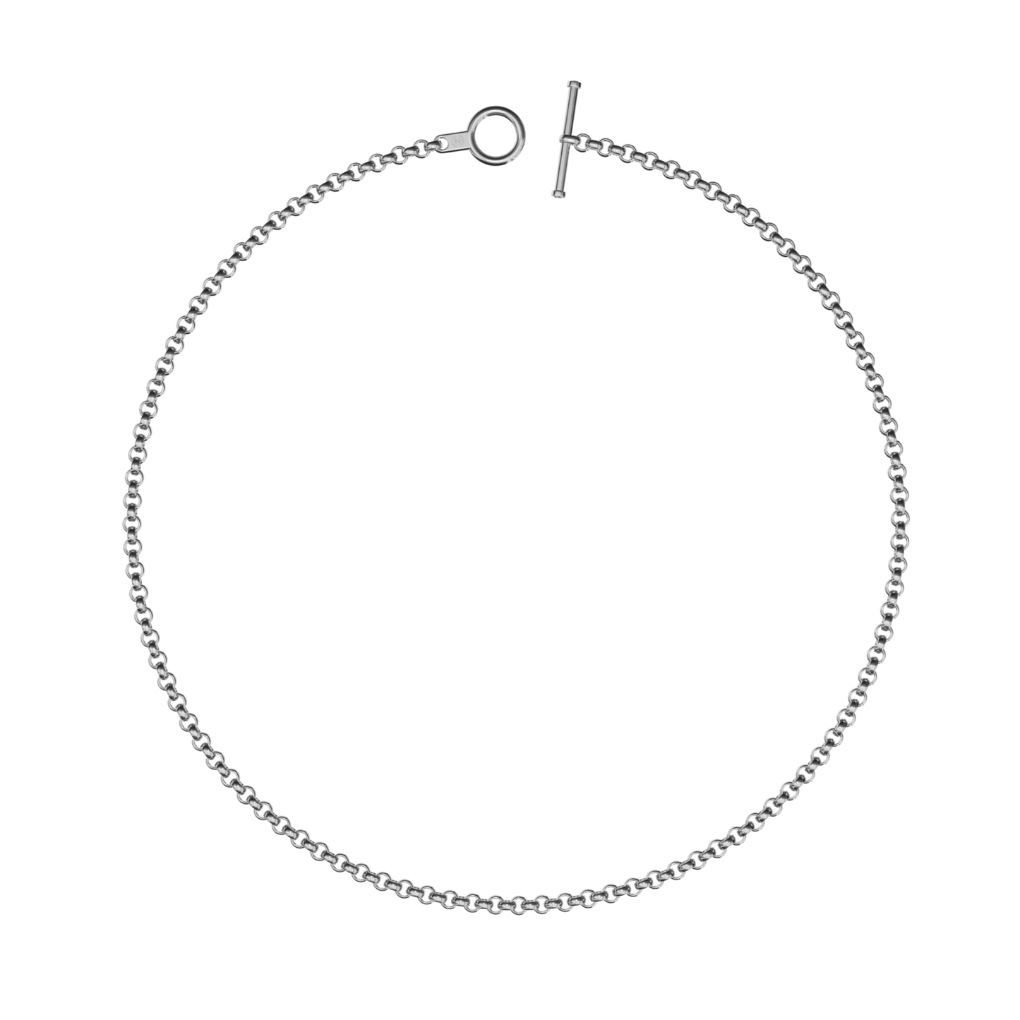 eine schlichte und klassische erbskette aus hochwertigem recycletem silber. designed von zweisilber aus hamburg, der marke mit dem meisten swag. 