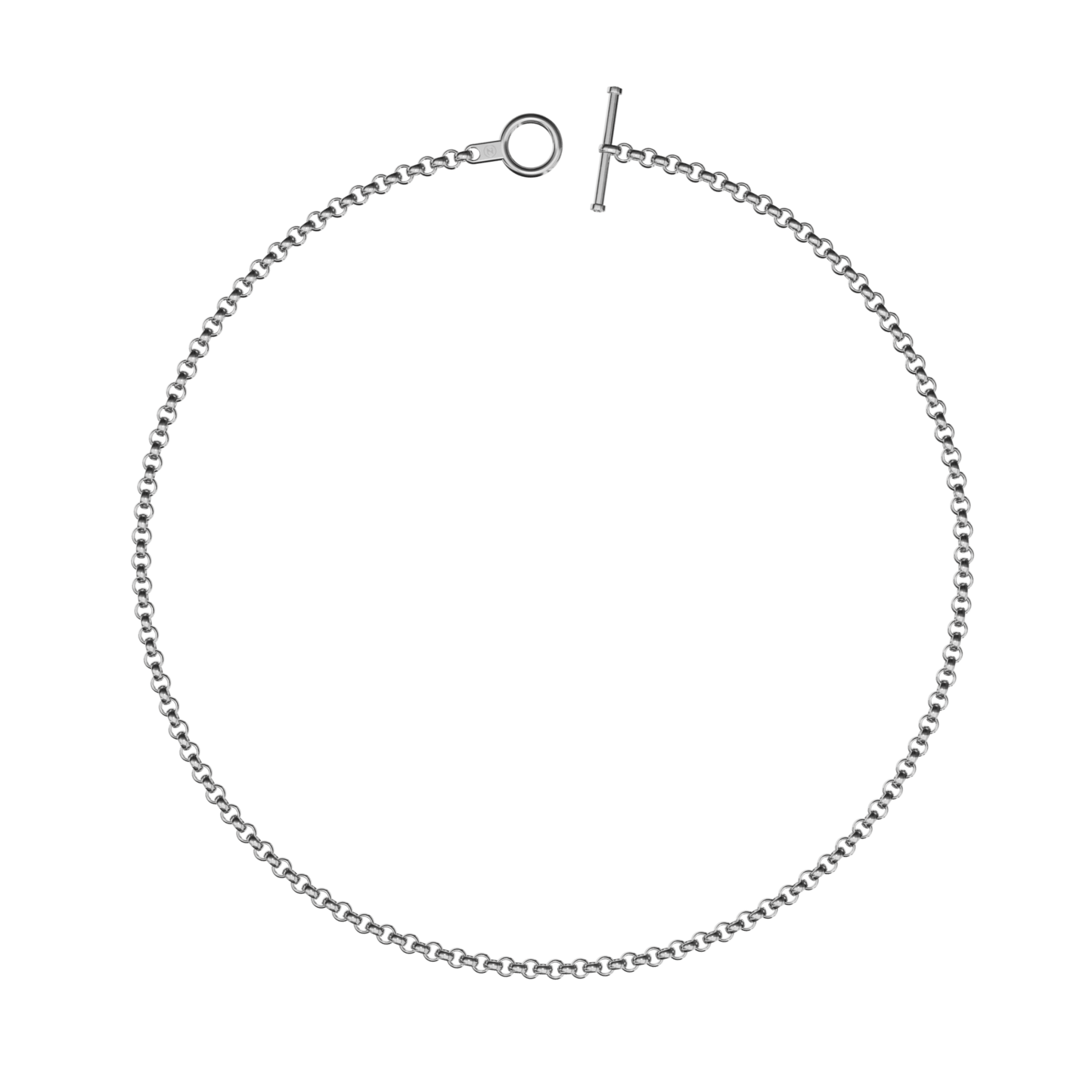 eine schlichte und klassische erbskette aus hochwertigem recycletem silber. designed von zweisilber aus hamburg, der marke mit dem meisten swag. 