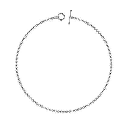 eine schlichte und klassische erbskette aus hochwertigem recycletem silber. designed von zweisilber aus hamburg, der marke mit dem meisten swag. 