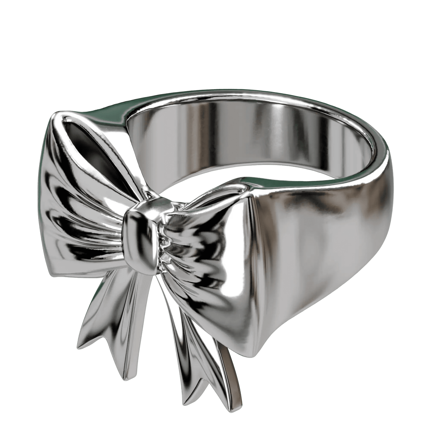  handgemachter ring aus recycletem silber, paris ribbon von zweisilber aus hamburg.