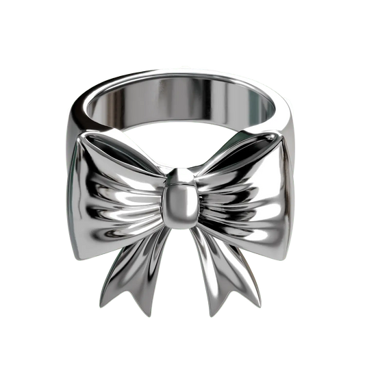 paris ribbon silberring von zweisilber handgemacht in hamburg. edles schmuckdesign trifft auf swag und expertise. 