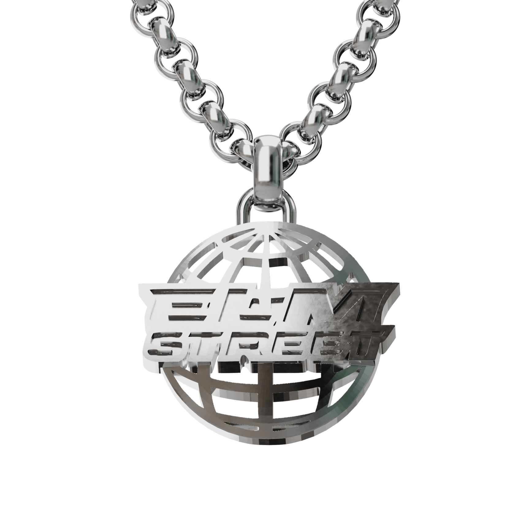 hierbei handelt es sich um eine einzelanfertigung aus silber. der anhänger wurde von den schmuckdesignern zweisilbers in hamburg handgefertigt. 