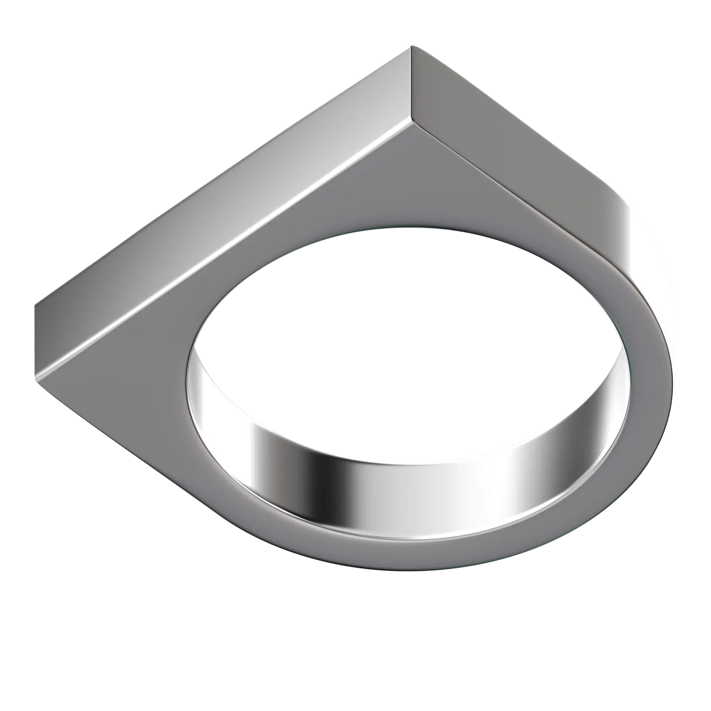 handgemachter silberring silver bar von zweisilber. schmuckdesign aus hamburg.