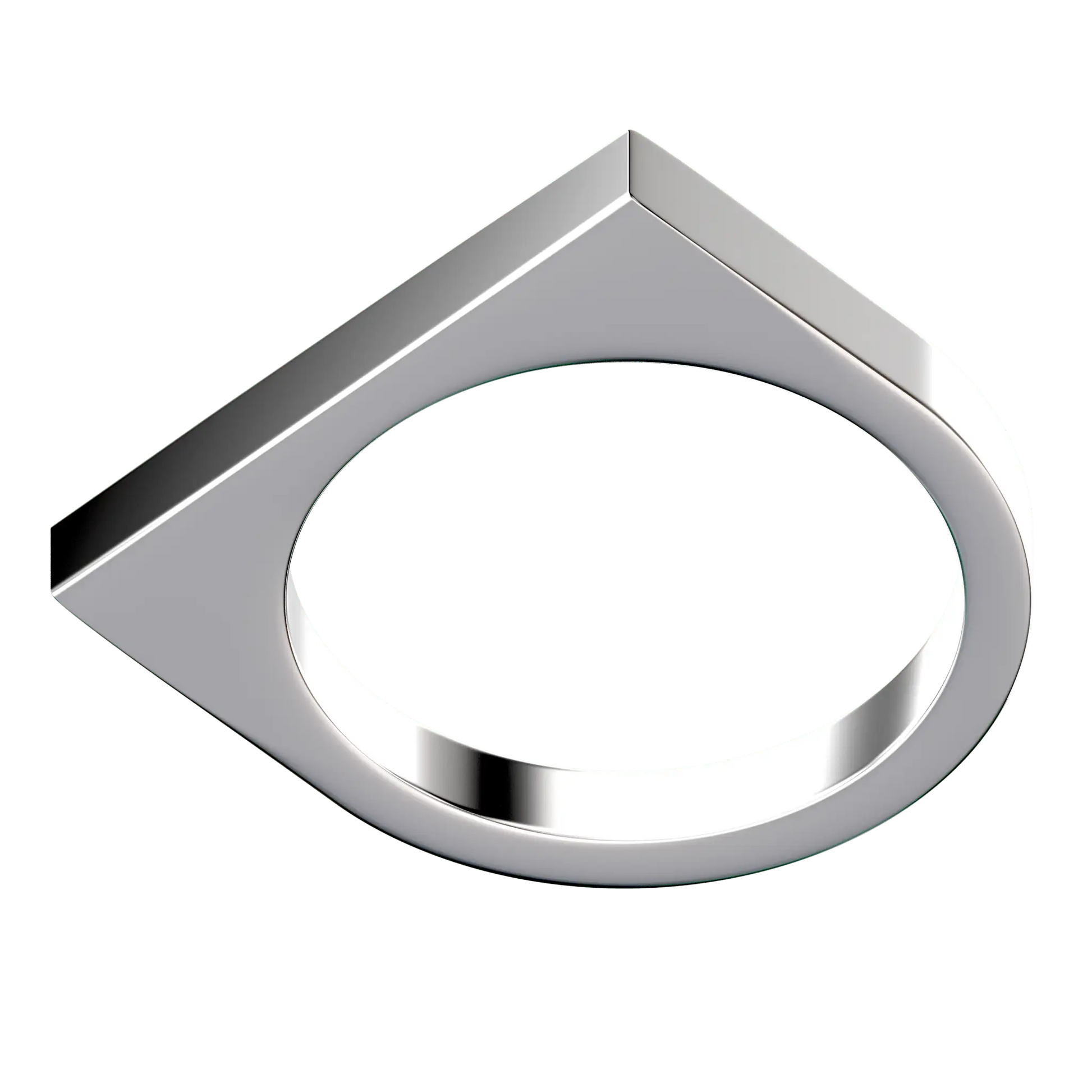 handgemachter silberring silver bar light von zweisilber, aus hamburg.