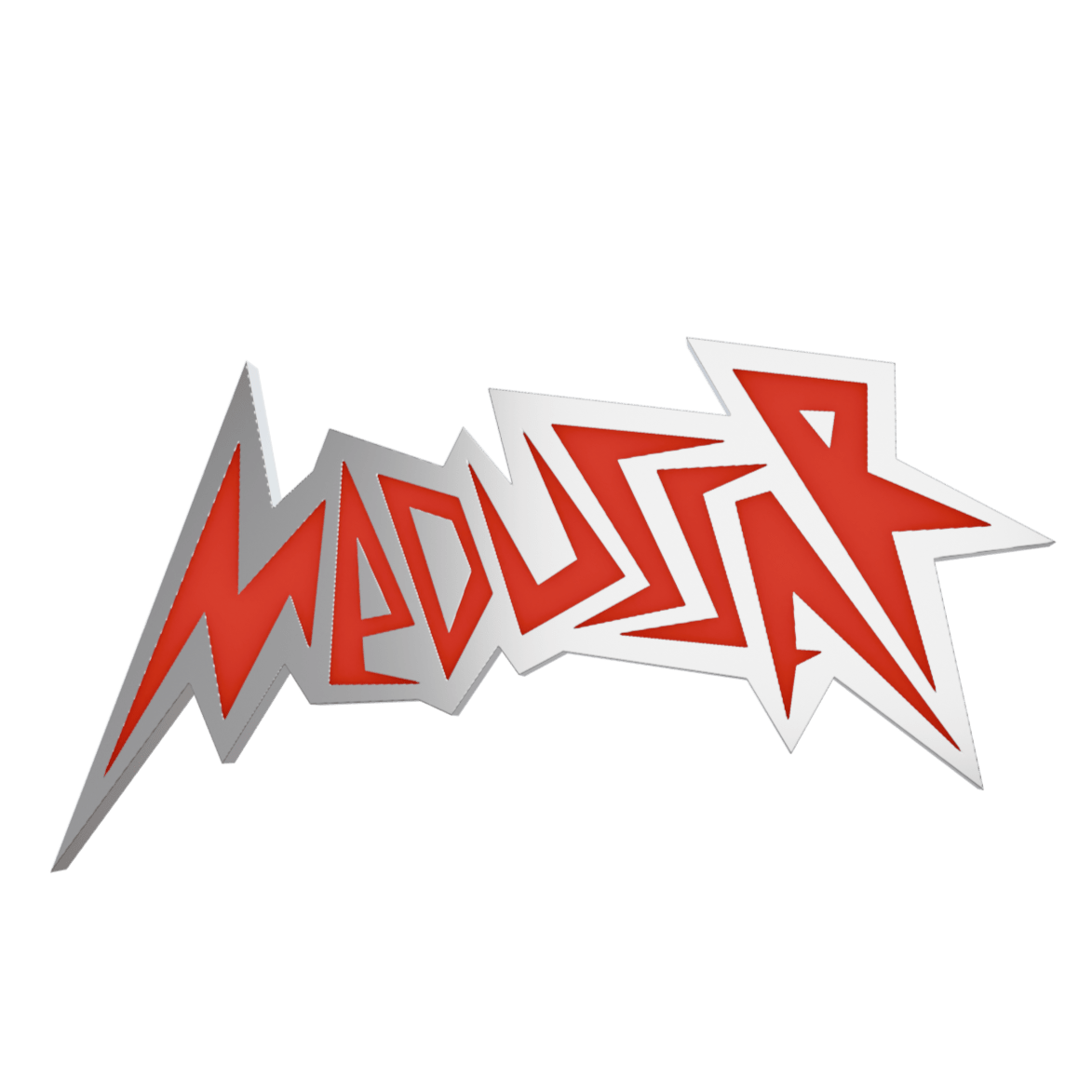 eine sonderanfertigte gürtelschnalle von zweisilber, enwickelt für medussar.